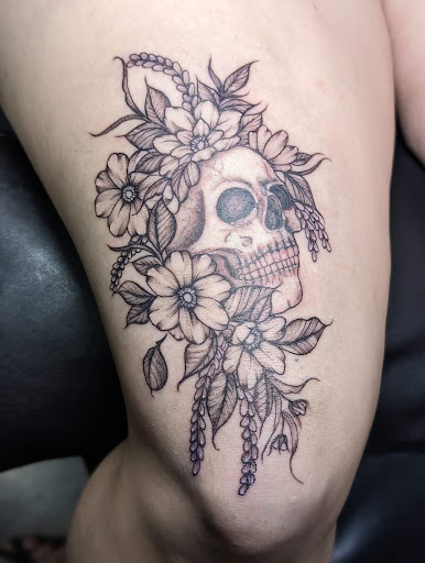 Explore mother name tattoo ideas, creative tattoo ideas in Cornelia, available at Prismatic Pulse Tattoo