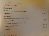 Pizzeria Pizzeria Al Bacio à Colombiera-Molicciara - menu / carte