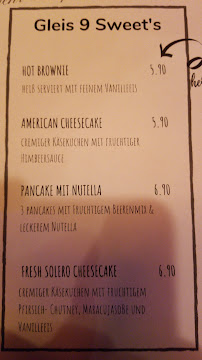 Gleis 9 à Ravensburg menu