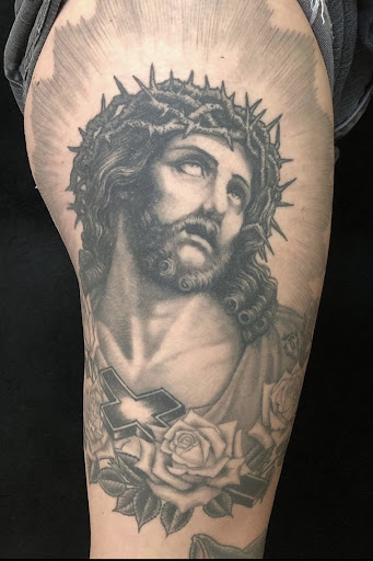 Find aquatic tattoo ideas for your next unique tattoo in Harrisonburg at Mr Lucky Tattoo