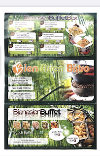 Menu du Bien Asien Bistro à Greifswald