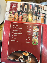 ASR (Alishan Restaurant) à Verona menu