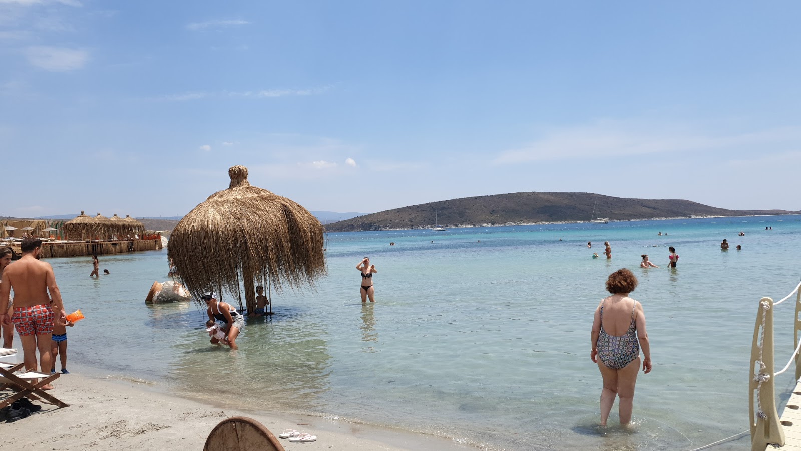 Foto von Cocos Club Strand und die siedlung