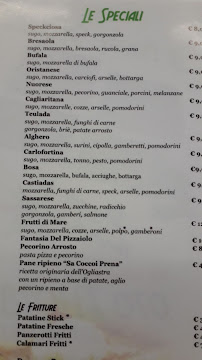 Da Stefano Pizzeria à Capoterra carte
