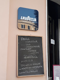Menu / carte de L'isola di Fra à Sestri Levante