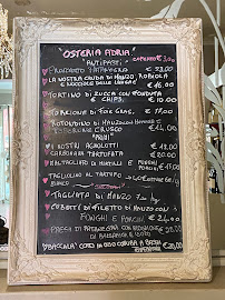 Menu du Bar Ristorante Adria à Pontestura