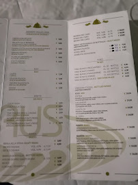 Horus à Otranto menu