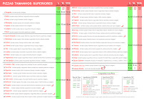 Menu du Pizza Time & Adorella, Pizza&Gelado à Rio Maior