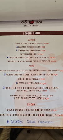 Spano’s Pizza & Bistrot à Santa Teresa Gallura menu