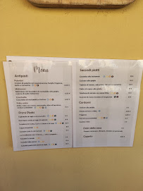 Menu du Antica Trattoria Golfieri à Baricella