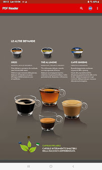 Menu / carte de Coffea di Alessandro Faranda à Castel di Iudica