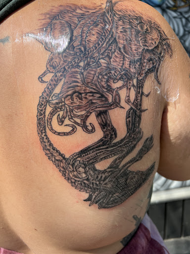 Explore cover up tattoo ideas male, creative tattoo ideas in Gladewater, available at Hillies Appointment Only