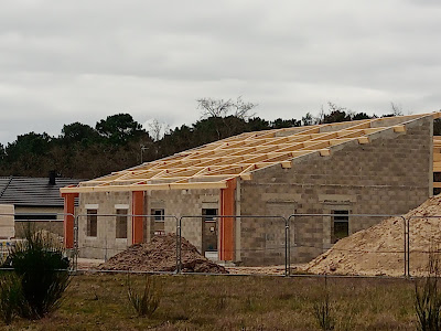 Centre de secours pompiers en construction à Vignoux-sur-Barangeon