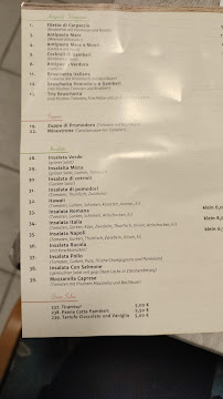 Pizzeria Pinocchio à Amberg menu