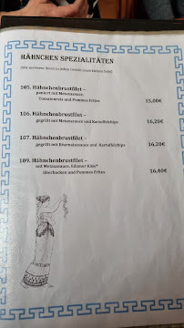 Restaurant grec Teos Taverne à Köthen (Anhalt) (le menu)