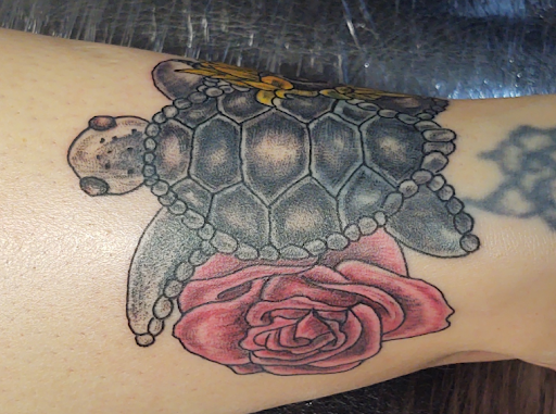 Explore gore tattoo ideas, creative tattoo ideas in Plattsburgh, available at Ink by Lace LLC