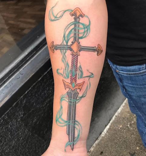 Explore small ankle tattoo ideas, creative tattoo ideas in Coeur D Alene, available at Little Bear Tattoo Co.