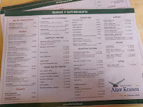 Almoço e jantar Brewery Inn Alter Kranen à Würzburg menu