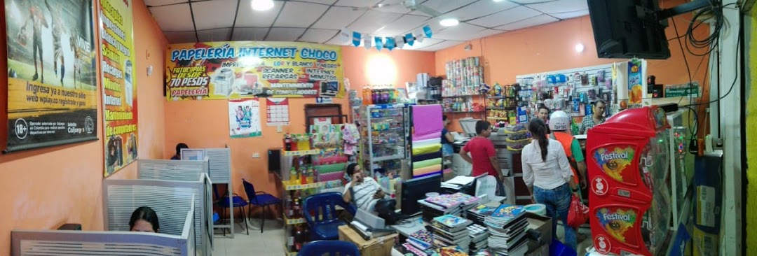 Papelería Internet y Papelería Choco