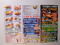 Menu / carte de Pizzeria da Omar à Milan