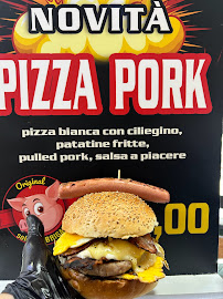 Restauration rapide Pizzeria Panineria Hamburgeria dai Briganti à Catania (la carte)