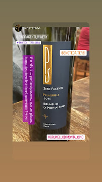 Restaurant italien Enoteca I Terzi à Siena (la carte)