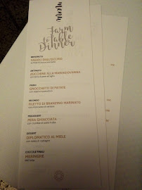 Carte du Agriturismo Intatto à Calice al Cornoviglio