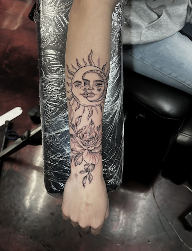 Explore bodybuilding tattoo ideas, creative tattoo ideas in Silver City, available at Independent Ink Tattoo