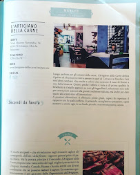 L'Artigiano della carne à Civitanova Marche menu