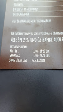 Restaurant végétarien Falafelerie Esslingen • Vegetarisch • Vegan • Lecker à Esslingen (la carte)