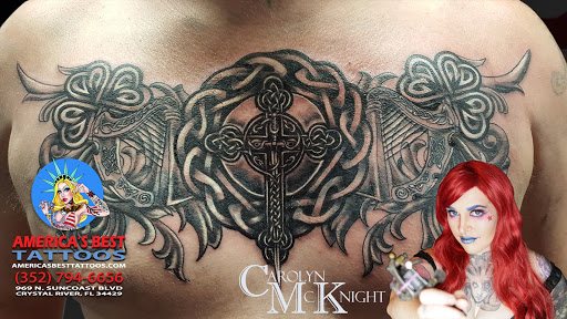 Explore calligraphy tattoo ideas, creative tattoo ideas in Crystal River, available at Americas Best Tattoos