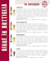 Carte du Salamanca BirrOsteria à Ferrara