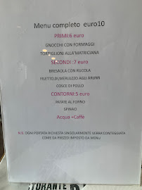 Menu du La Baita Dei Sapori Del Sud à Paderno Dugnano