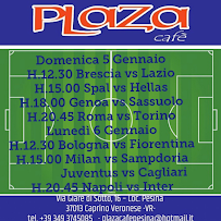 Bar Plaza cafè à Caprino Veronese menu