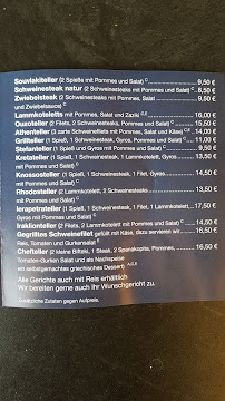 Menu / carte de Aleppo-Grill à Oerlinghausen