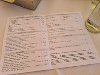 Menu / carte de Osteria da Tizio by Cuzziol à Susegana