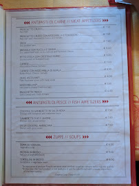 Ristorante Pizzeria San Giorgio à Aviano menu