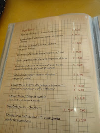 Cusina e Butega à Ferrara menu