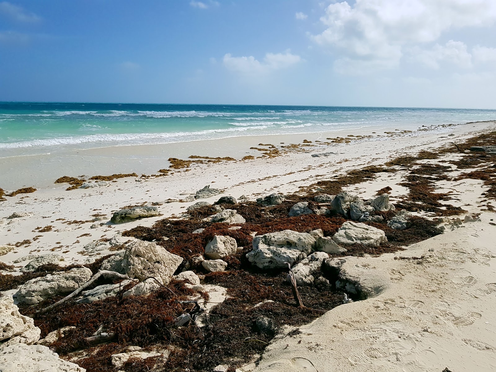 Fotografija Playa Del Norte z beli pesek površino