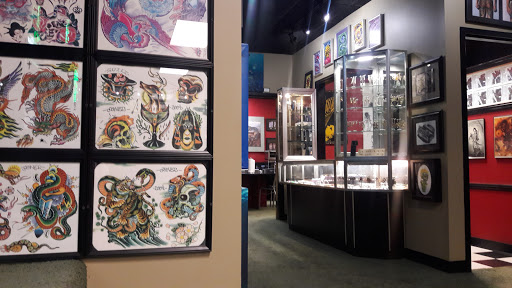 Explore family leg tattoo ideas, creative tattoo ideas in Marietta, available at Sink or Swim Studio and Gallery