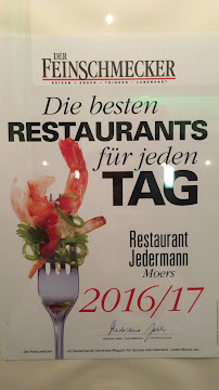 Restaurant Jedermann - Moers à Moers carte