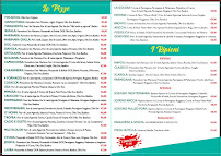 Menu du Pizzeria Pallone à Casapulla