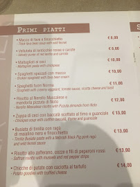 Carte du Ostier Vinoteca à Catania