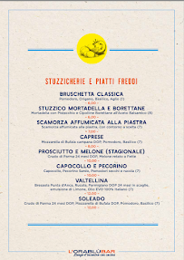 Restaurant L'OraBlù Bistrot à Bollate - menu / carte