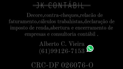 Contabilidade JK(Fazemos Decore para autônomos) Paranoá Brasília