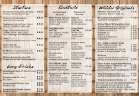 EssBar & Restaurant im Vitalhotel | Grüner Baum à Todtnau carte