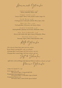 Restaurant végétalien NI-Vegan à Lübeck (le menu)