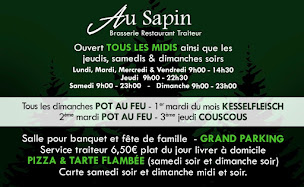 Photo n°1 de Restaurant Au Sapin à Reichshoffen ()