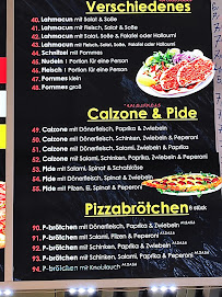 Menu du Dunya Bistro à Leipzig