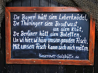 Koserower Salzhütte à Koserow menu